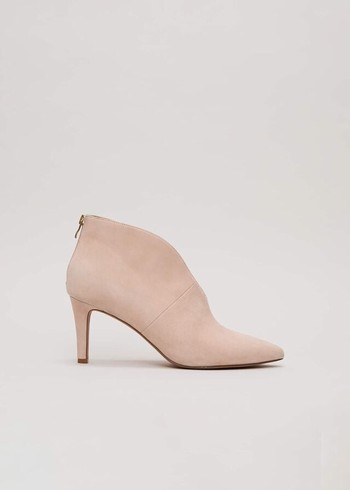 Phase Eight Cut Out Boots Beige Canada | EPAHMT-912